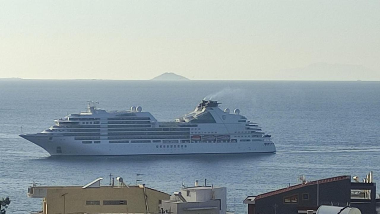 شقة Evris House Panoramic Sea View كافالا المظهر الخارجي الصورة